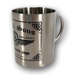 Edelstahltasse BALLS