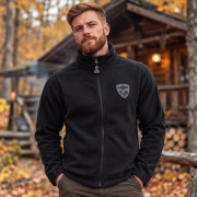 Fleecejacke TOMMA schwarz