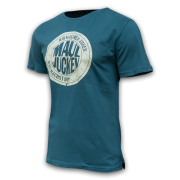 T-Shirt MJ ÄRGER mallardblau