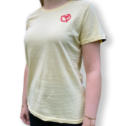 Mädels-T-Shirt UNBEQUEM gelb